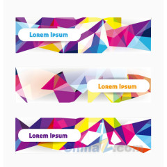 不规则图形组合书签