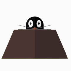 冒出头的地鼠图片素材