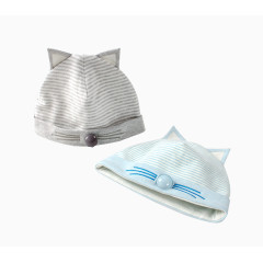 叮当槌新生儿帽子