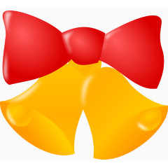 可爱简约圣诞节铃铛装饰