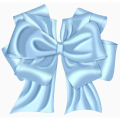 粉蓝蝴蝶结