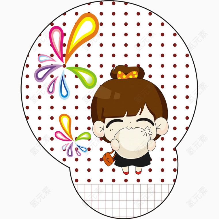 卡通可爱鼠标垫