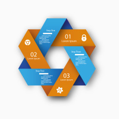 矢量ppt创意信息图