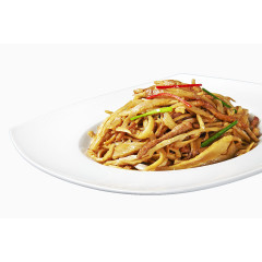 特色农家笋炒花肉