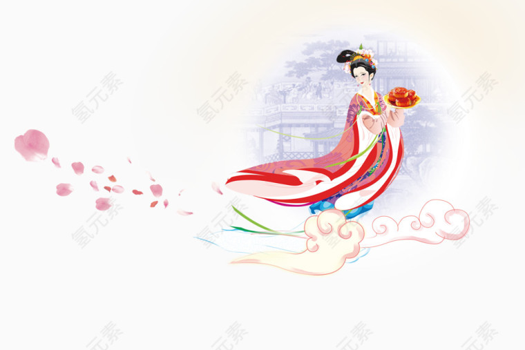 嫦娥奔月