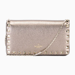 华伦天奴女士链条单肩包