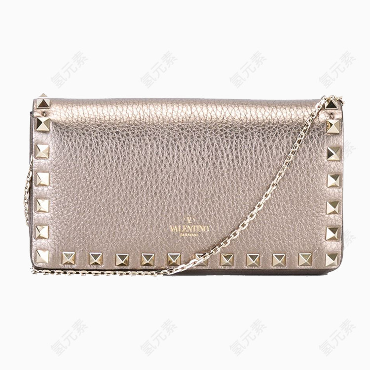 华伦天奴女士链条单肩包