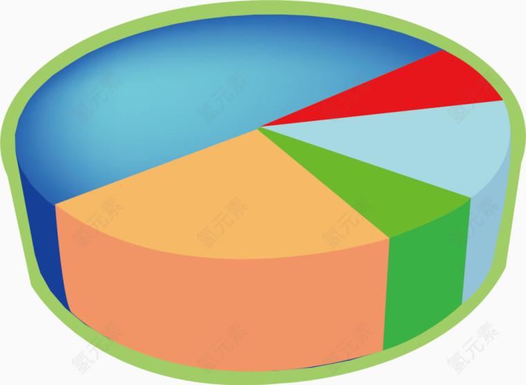 分布图png矢量素材