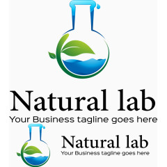 蓝色烧瓶自然实验室