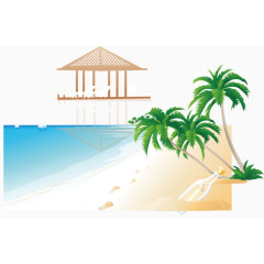 海边韩式田园素材