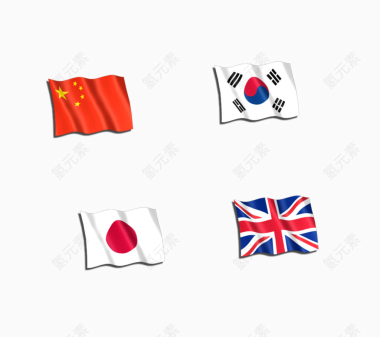 国家国旗PNG图标