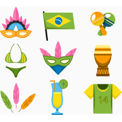 巴西狂欢派对装饰