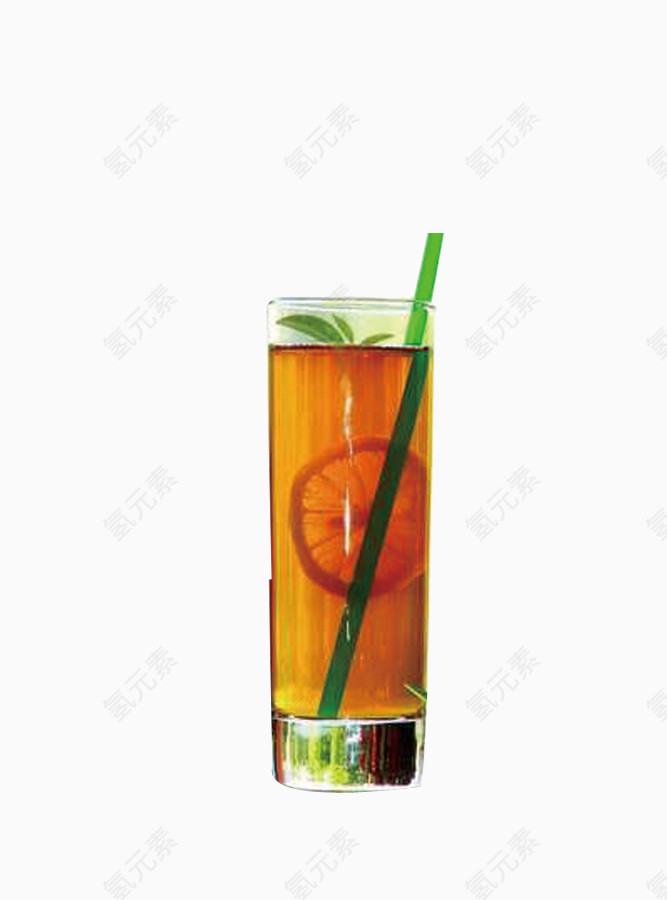 黄色柠檬茶