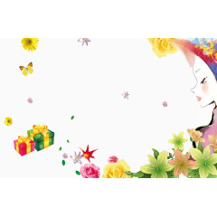 妇女节海报背景