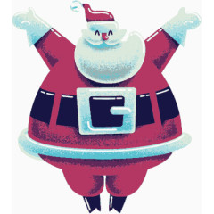 超胖的圣诞老人