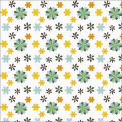 淡雅手绘小花背景图案