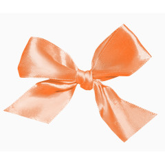 橙色蝴蝶结布条