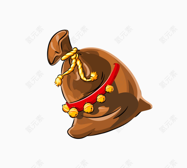 圣诞老人的礼物袋