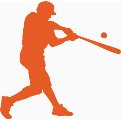 体育运动棒球矢量素材