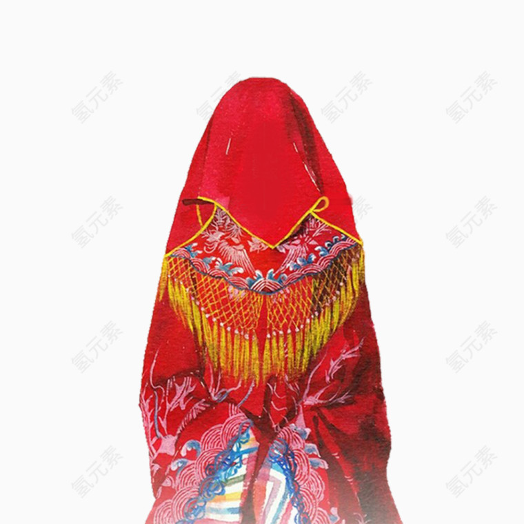 中国风旧上海时期新娘装扮