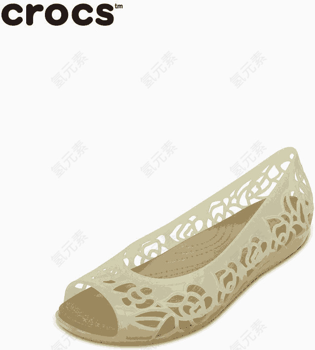 新款伊莎贝拉果冻平底休闲凉鞋203285