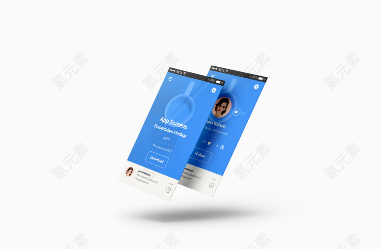 角度应用程序屏幕模拟