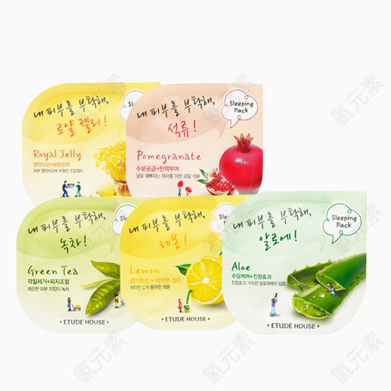 伊蒂之屋睡美人晚安面膜