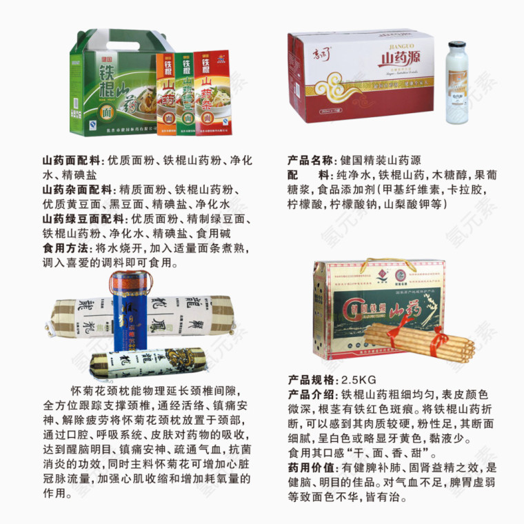山药包装介绍