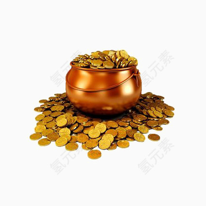一桶金币