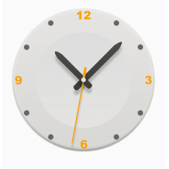 卡通时钟钟面免扣素材