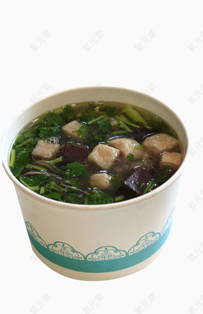鸭血粉丝汤