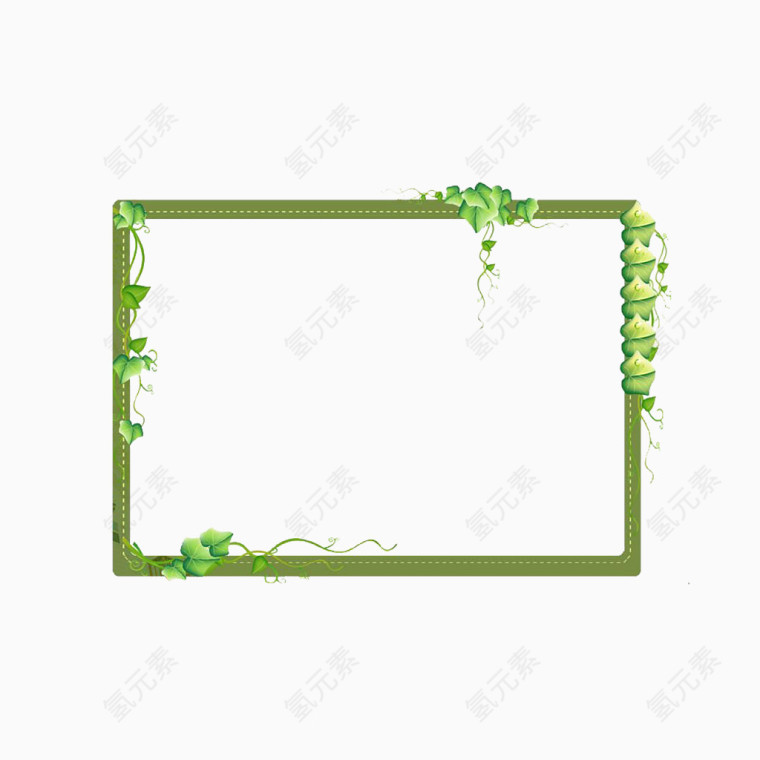 绿色框