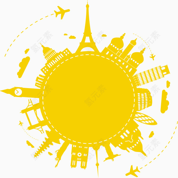 旅游世界图标
