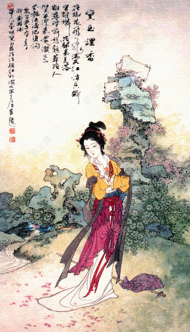 工笔人物画