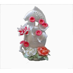 创意寓意的石膏像鱼艺术