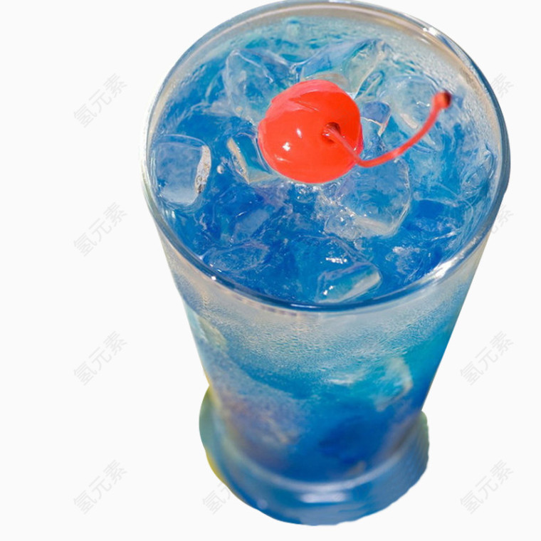 蓝色冰果酒