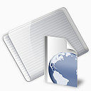 办公白条间隔文件夹