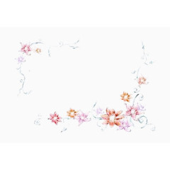 花朵手抄报花边