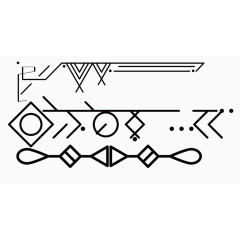 大气创意简约分隔线条