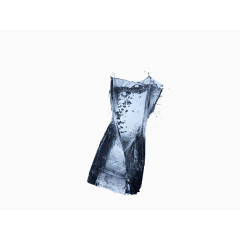 液态玻璃杯视觉艺术