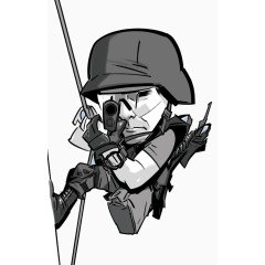 特种兵战士图片素材