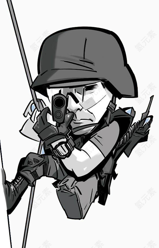 特种兵战士图片素材