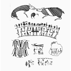 青铜纹样象形文字