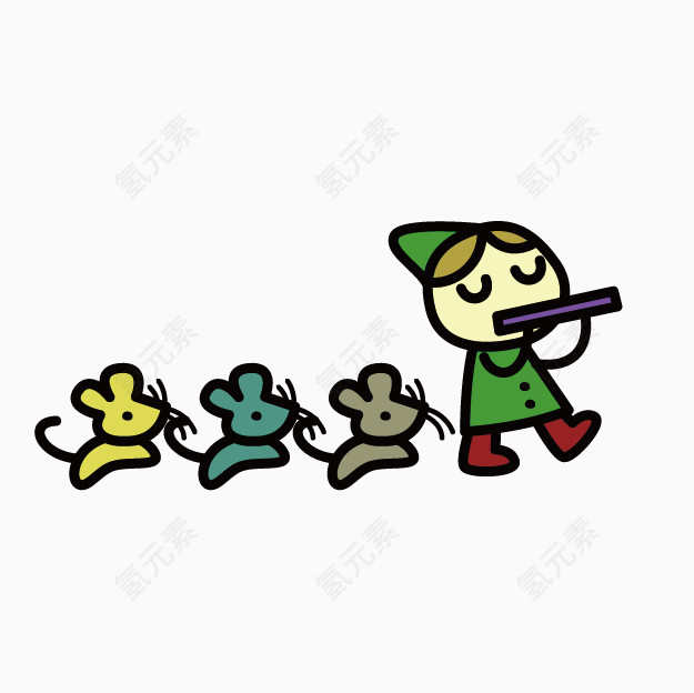 手绘卡通