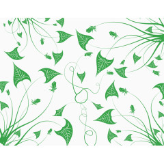 矢量花纹底纹设计素材