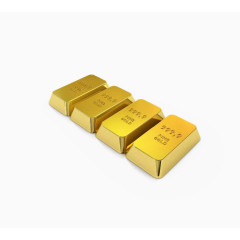 金砖金块金条财富