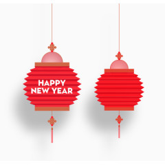 红色纸灯笼