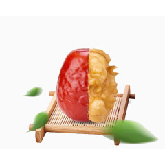 红枣核桃装饰设计