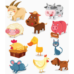 扁平化扁平化家畜