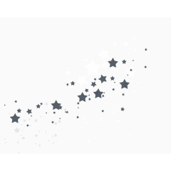黑白灰星星